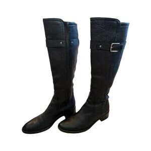 Vintage Cole Haan Italian Handcrafted Leather Equestrian Riding Boots Pristine 7